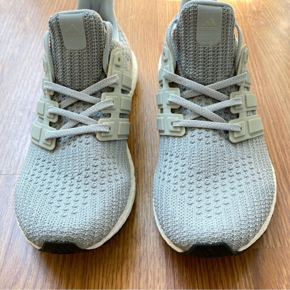 ADIDAS GRAY WHITE DNA ULTRABOOST SNEAKERS SHOES - Picture 5 of 9